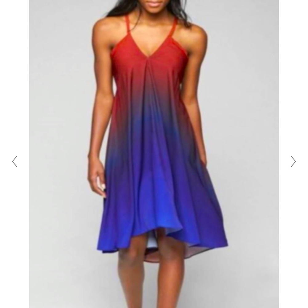 Athleta Daytrip Convertible ombré dress, XL,